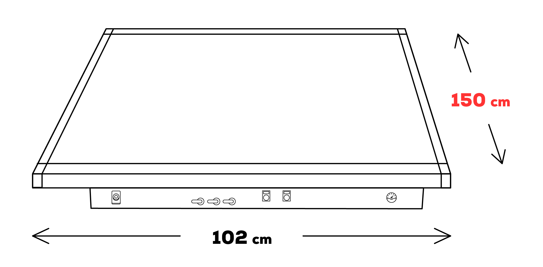 invicta150-dimensioni