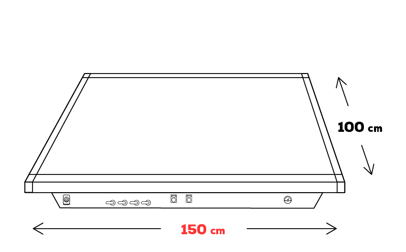 nexus150-dimensioni